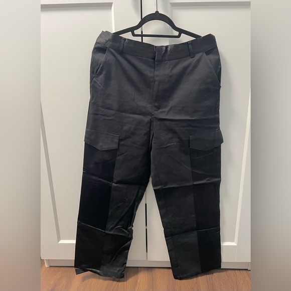 Black pants, Women’s pants, Zara pants, wide leg pants, pocket pants - Picture 1 of 3